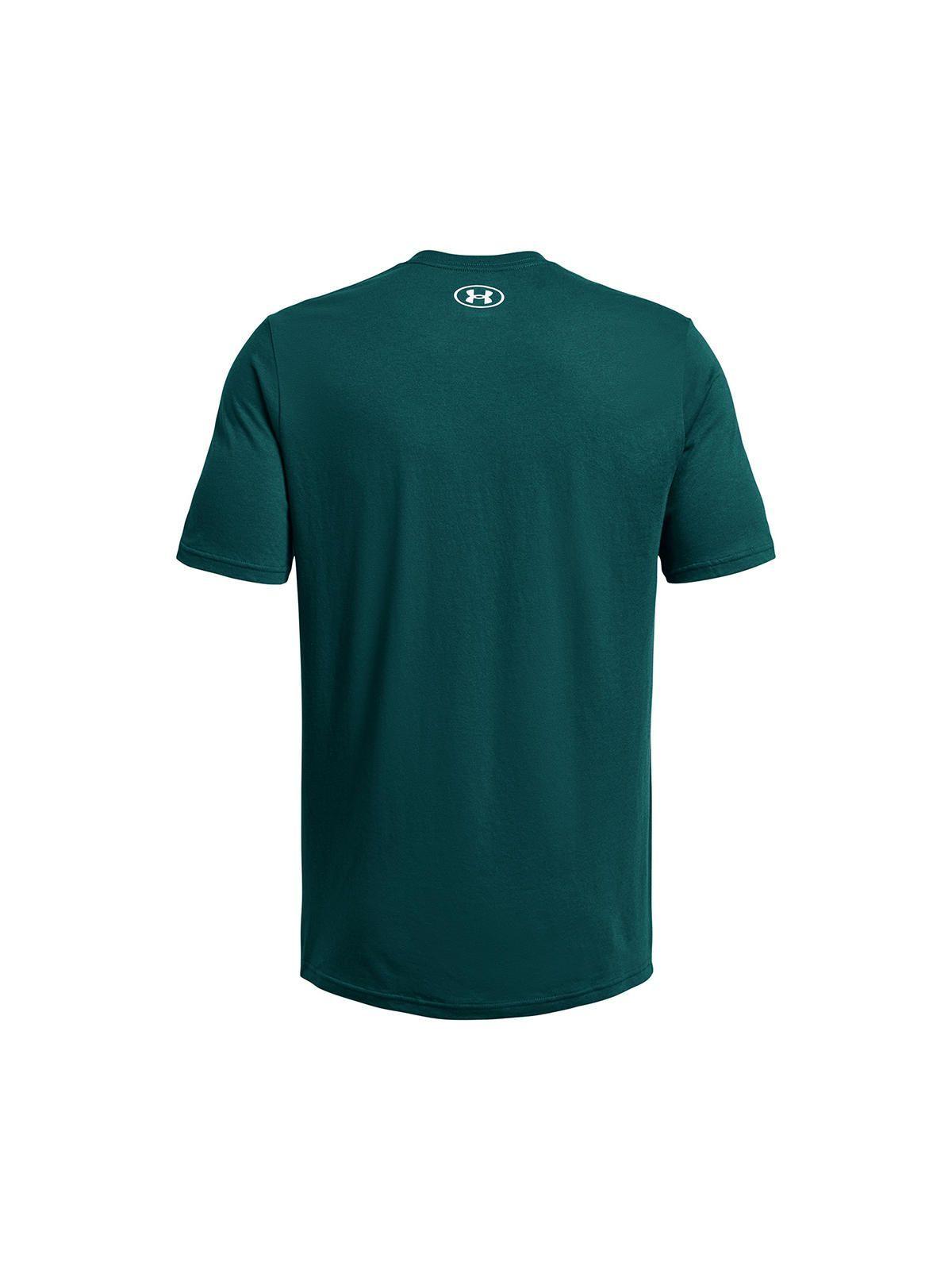 Polera UA Foundation hombre Verde Oscuro-1