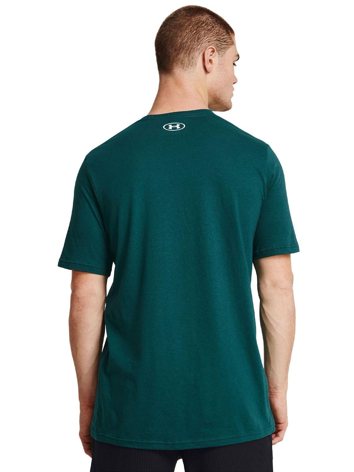 Polera UA Foundation hombre Verde Oscuro-4