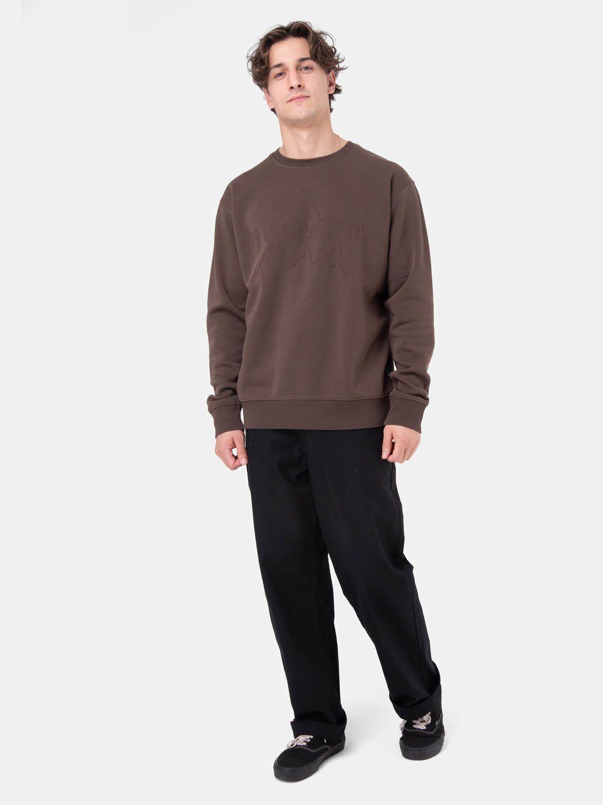 Poleron Hombre Mountain Crew Café -5