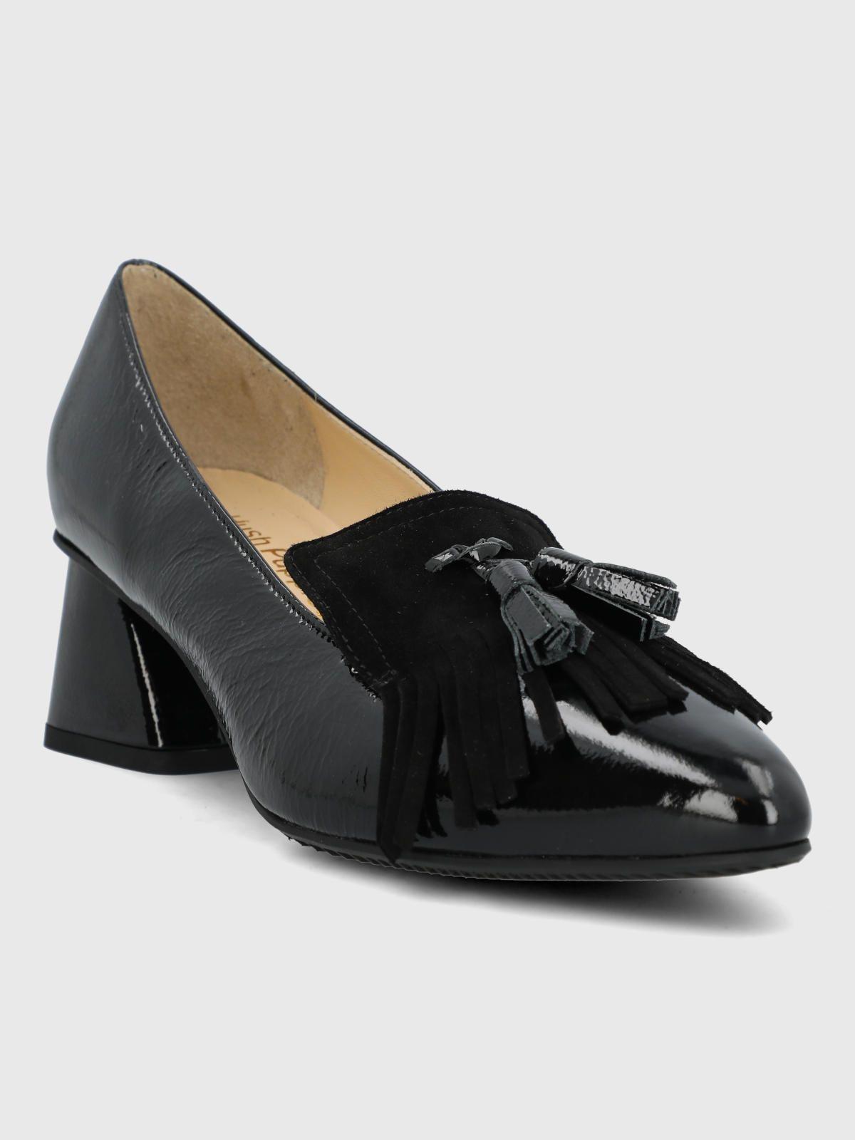 Zapato Brunate Cuero Mujer Vicola Negro-1