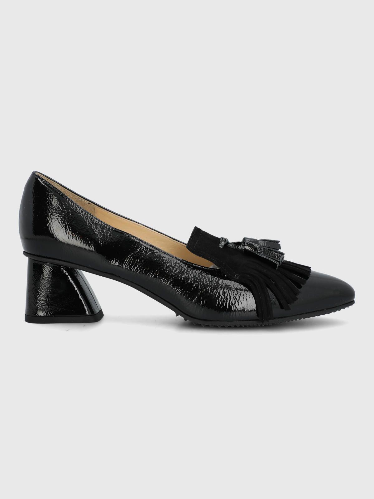 Zapato Brunate Cuero Mujer Vicola Negro-3