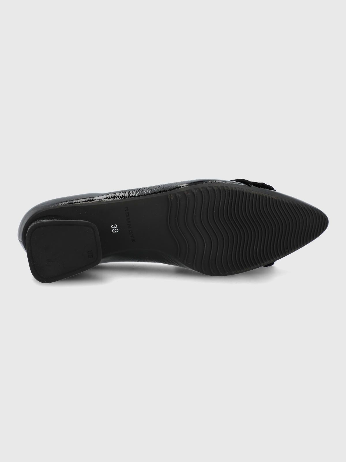 Zapato Brunate Cuero Mujer Vicola Negro-8