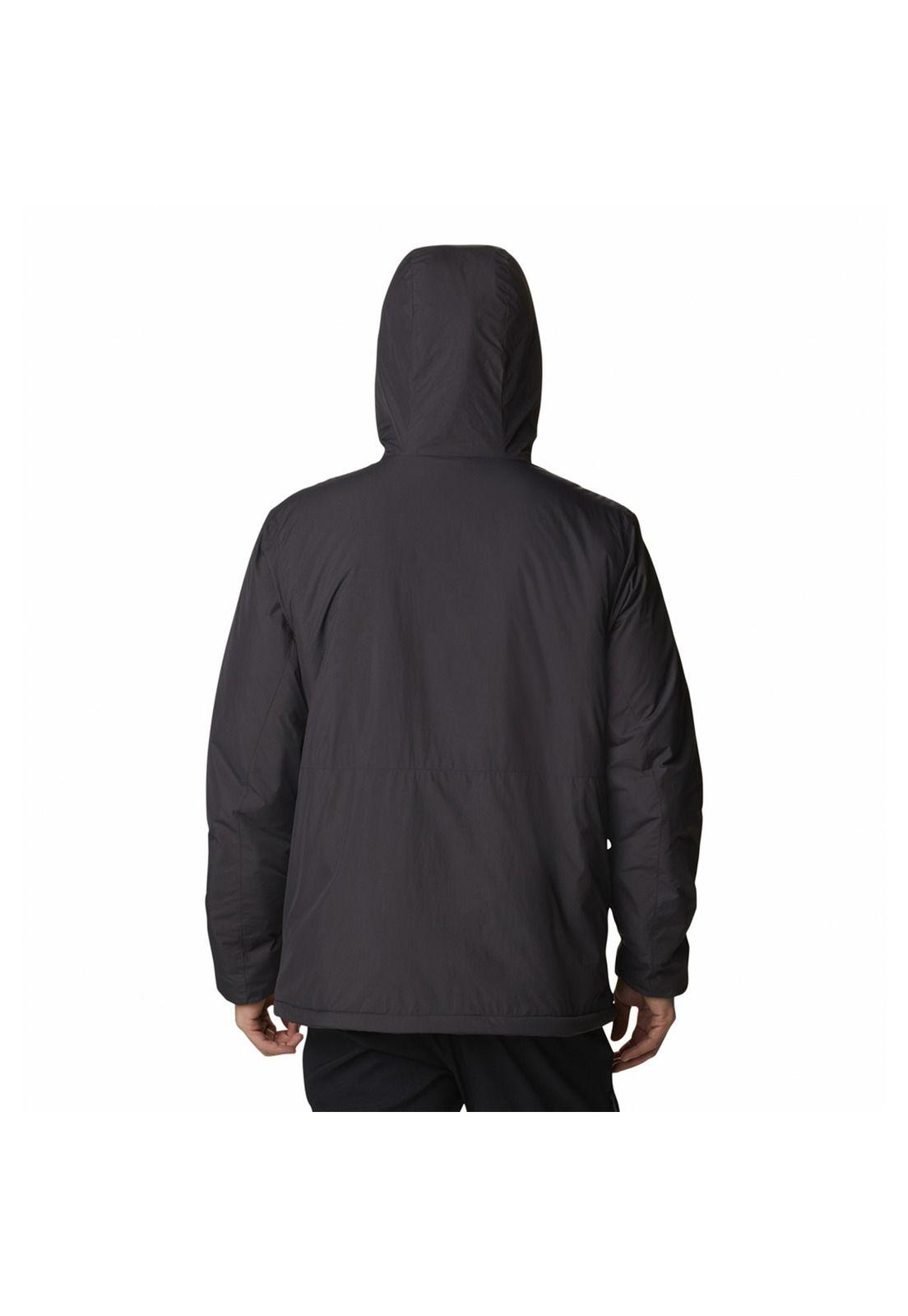 Parka Hombre Grand Wall Sherpa Gris-2