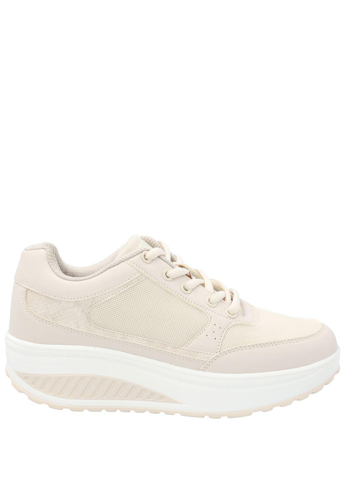 Zapatilla Mujer Coral Beige-1