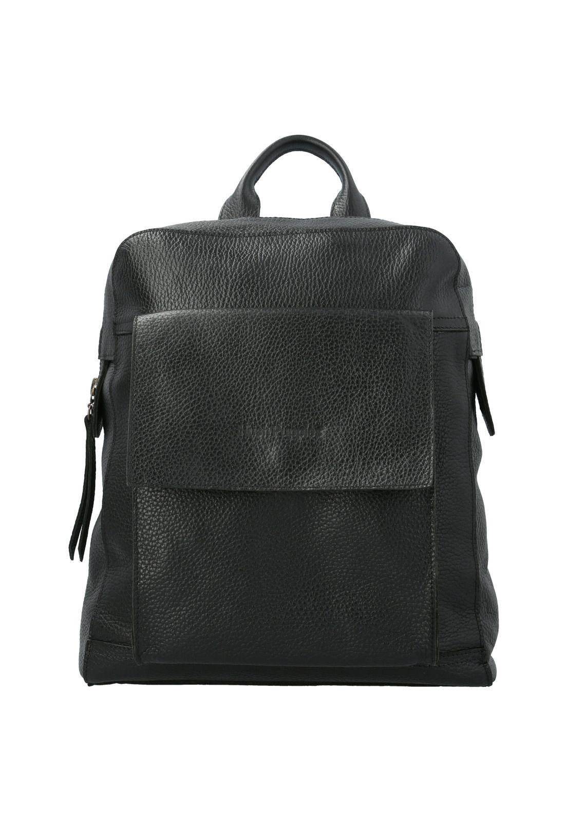 Mochila Cuero Mujer Bridget Back Negro-0
