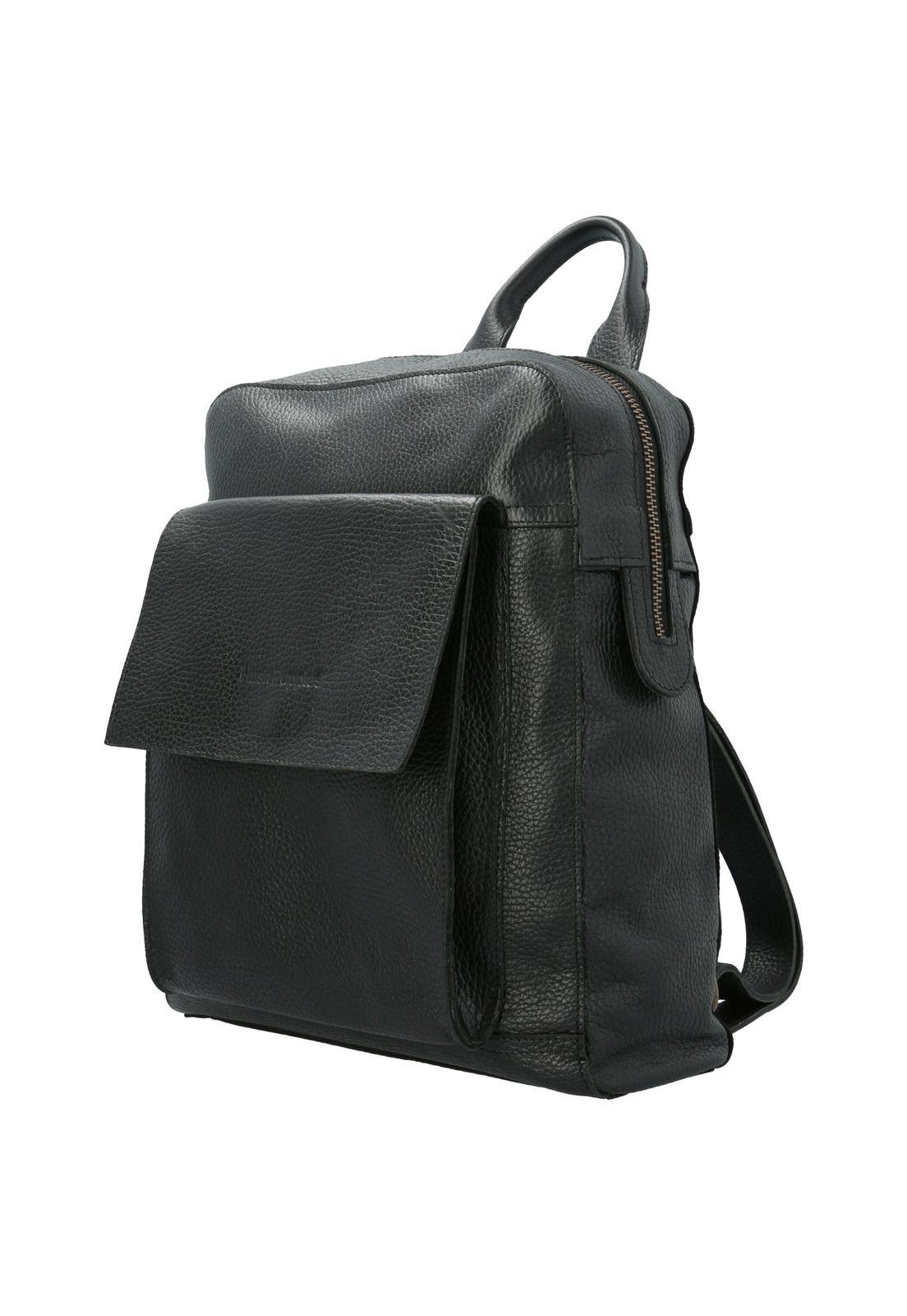 Mochila Cuero Mujer Bridget Back Negro-1