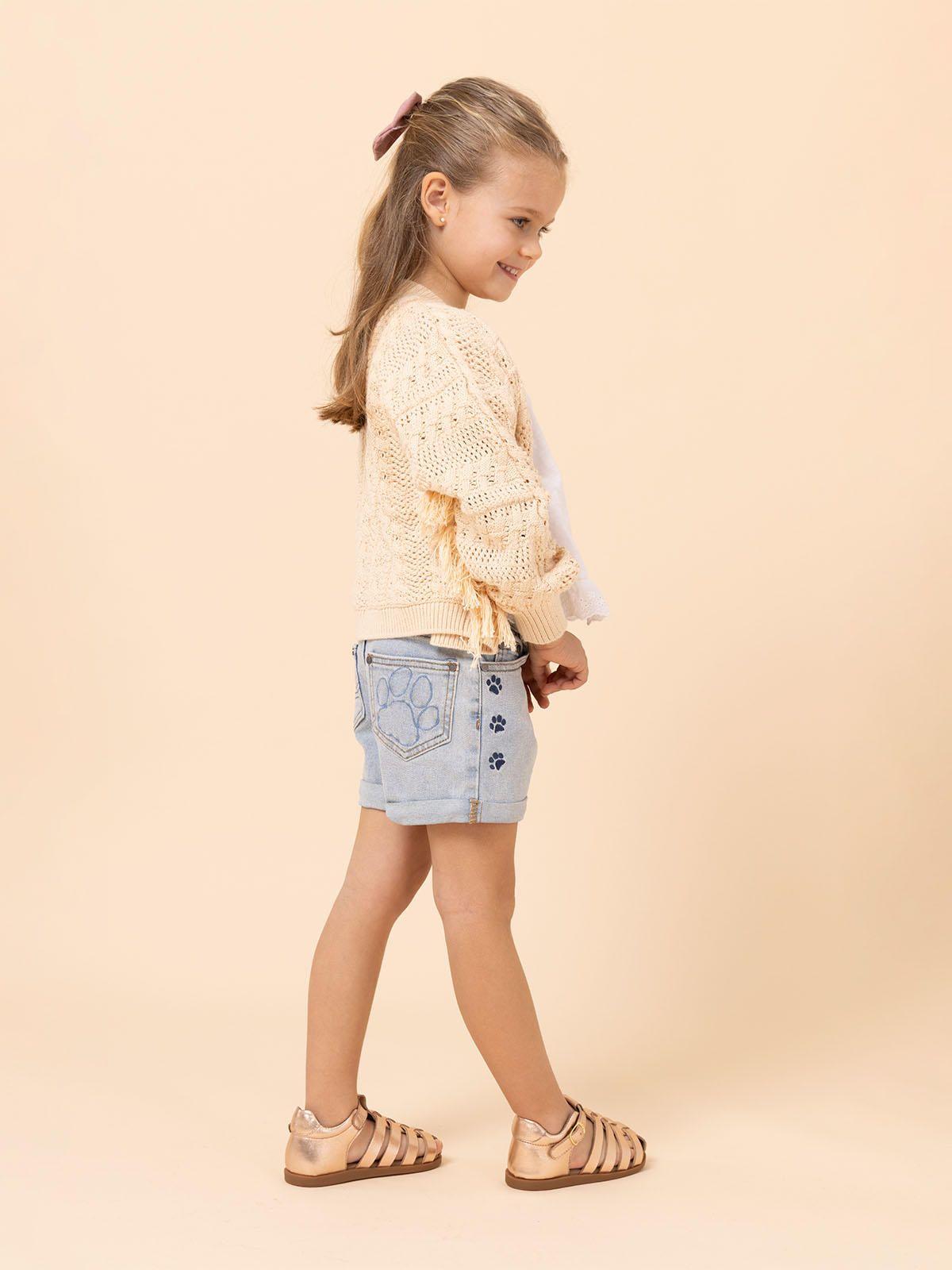 Short Niña Male Denim Claro-3