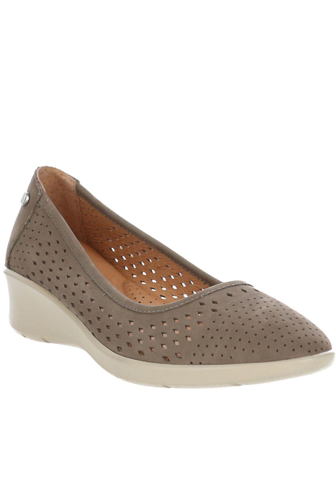 Zapato Cuero Delfia Gris-0