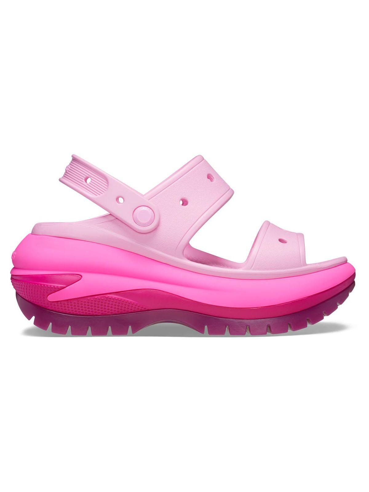 Sandalia Crocs Mujer Megacrush Matte Sdl Rosado-0