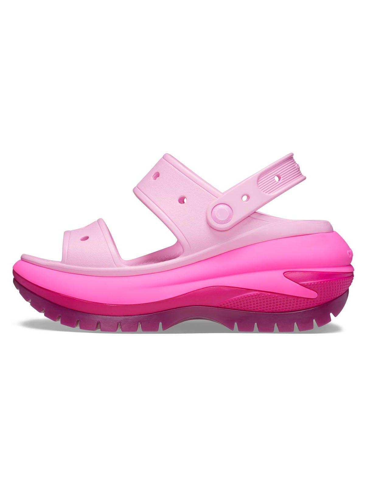 Sandalia Crocs Mujer Megacrush Matte Sdl Rosado-1