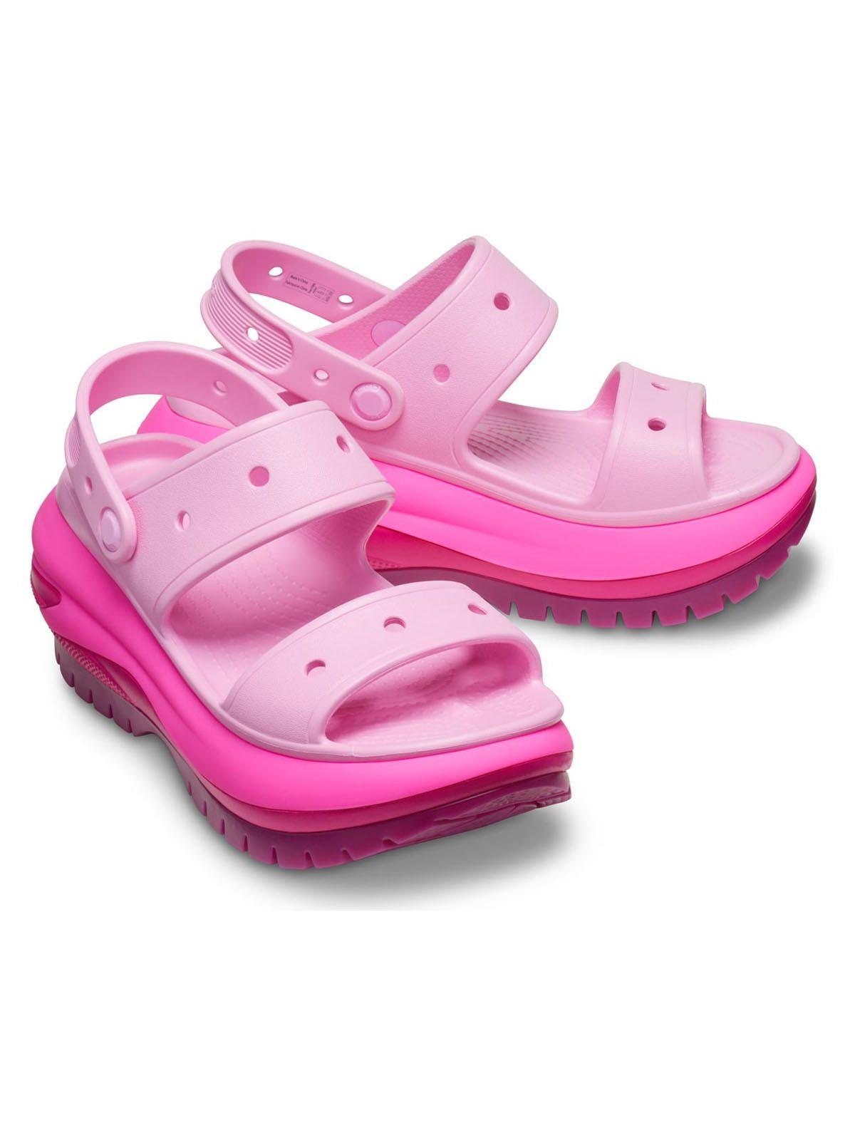 Sandalia Crocs Mujer Megacrush Matte Sdl Rosado-3