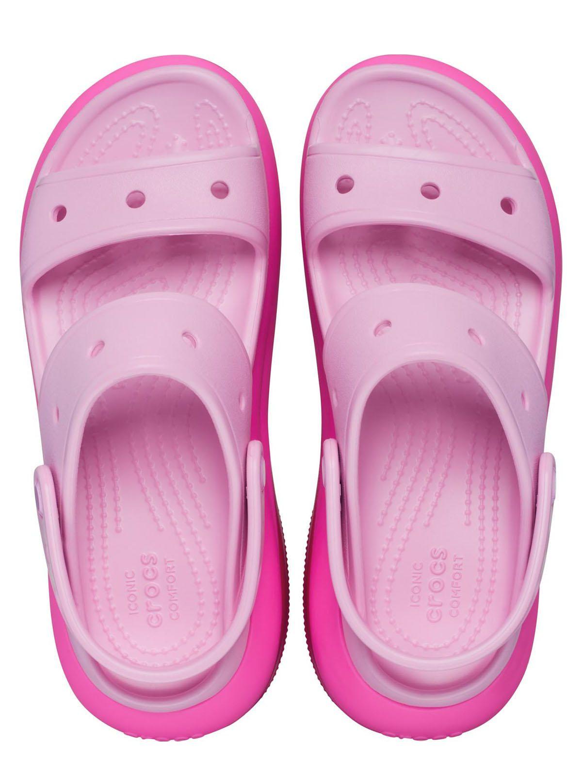 Sandalia Crocs Mujer Megacrush Matte Sdl Rosado-4