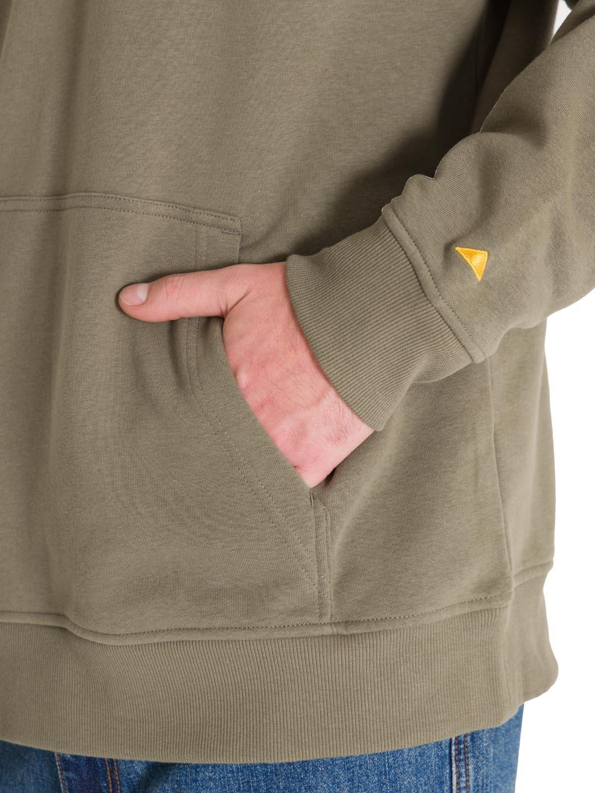 Polerón Fleece Logo Hombre Verde Petróleo-5