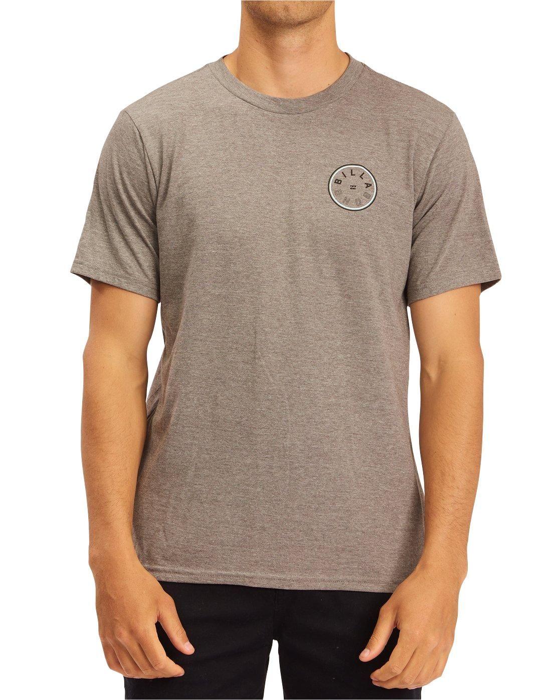 Polera M/C Hombre Rotor Ss Gris-0