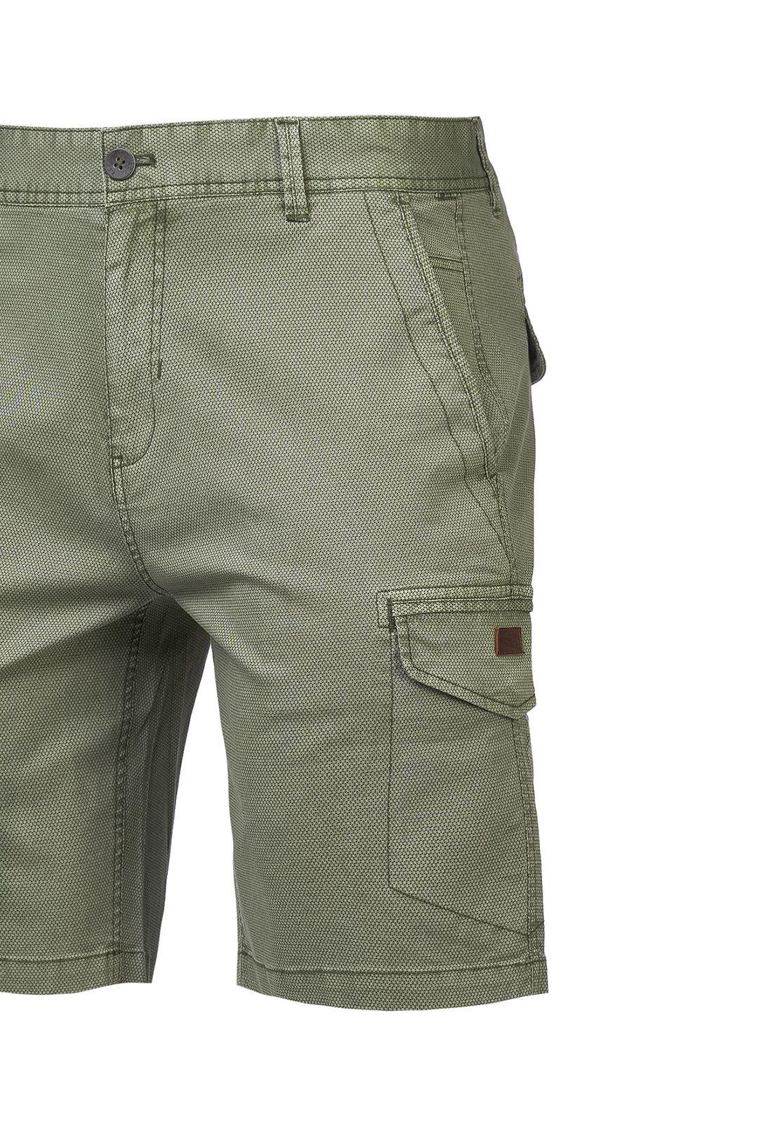 Short Natural Flex Kuna Verde Oscuro Hombre-3