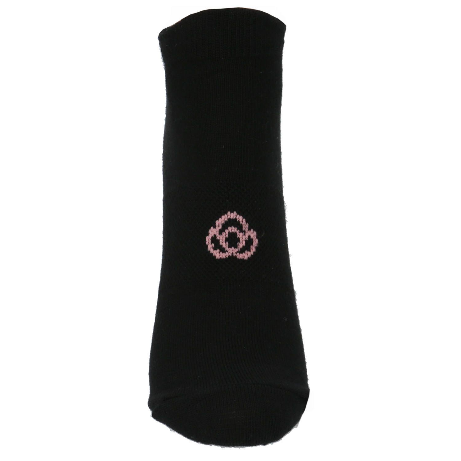 Pack 3 Calcetines Mujer Low Cut Cata Negro-2