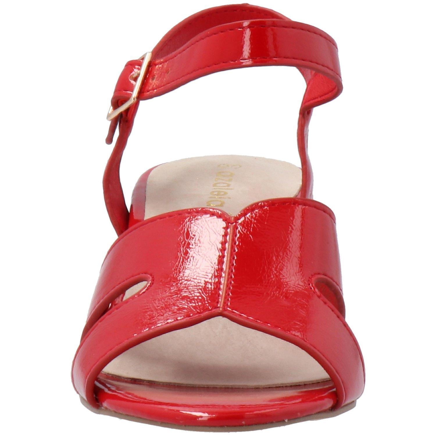 Sandalia Mujer Parker Rojo-2