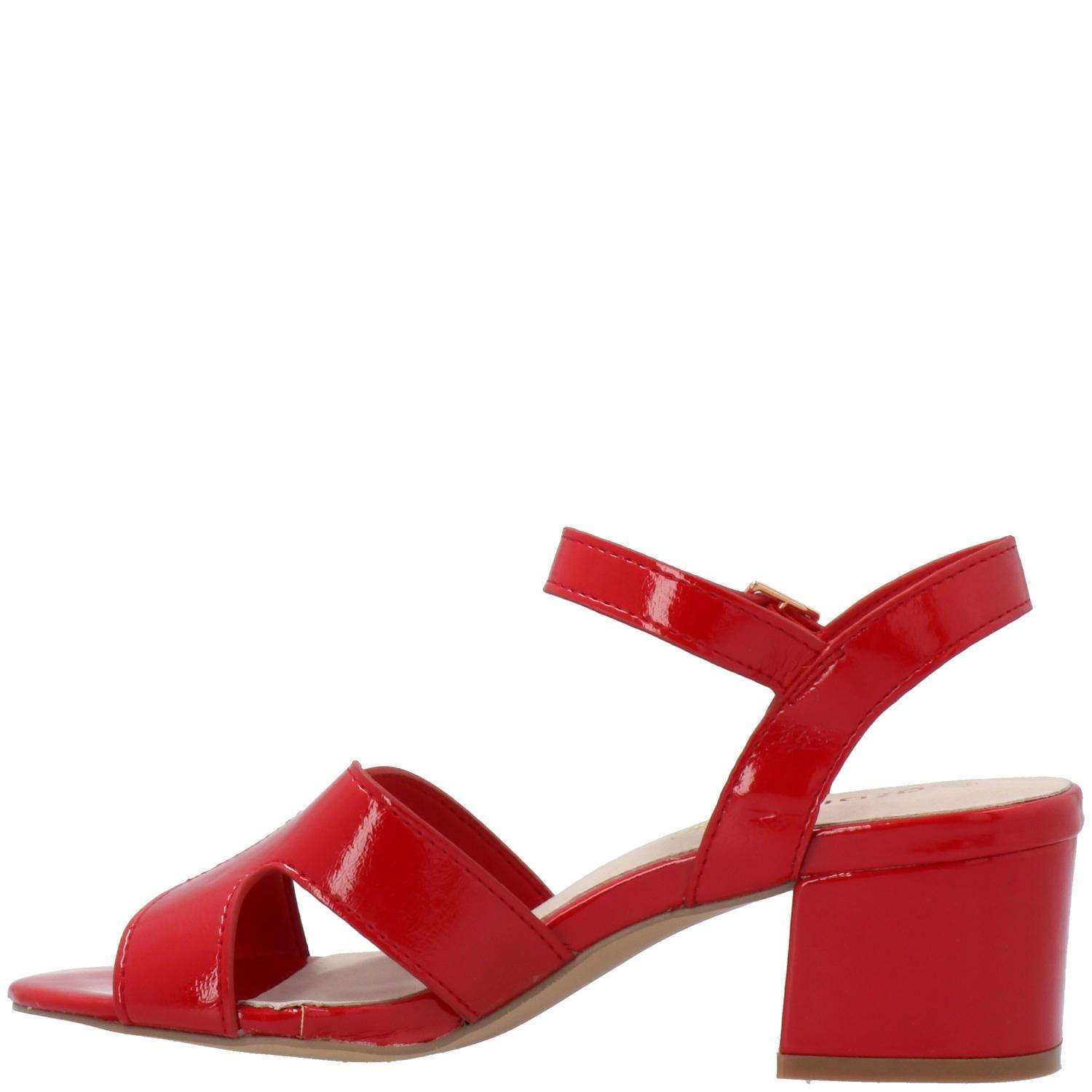 Sandalia Mujer Parker Rojo-4