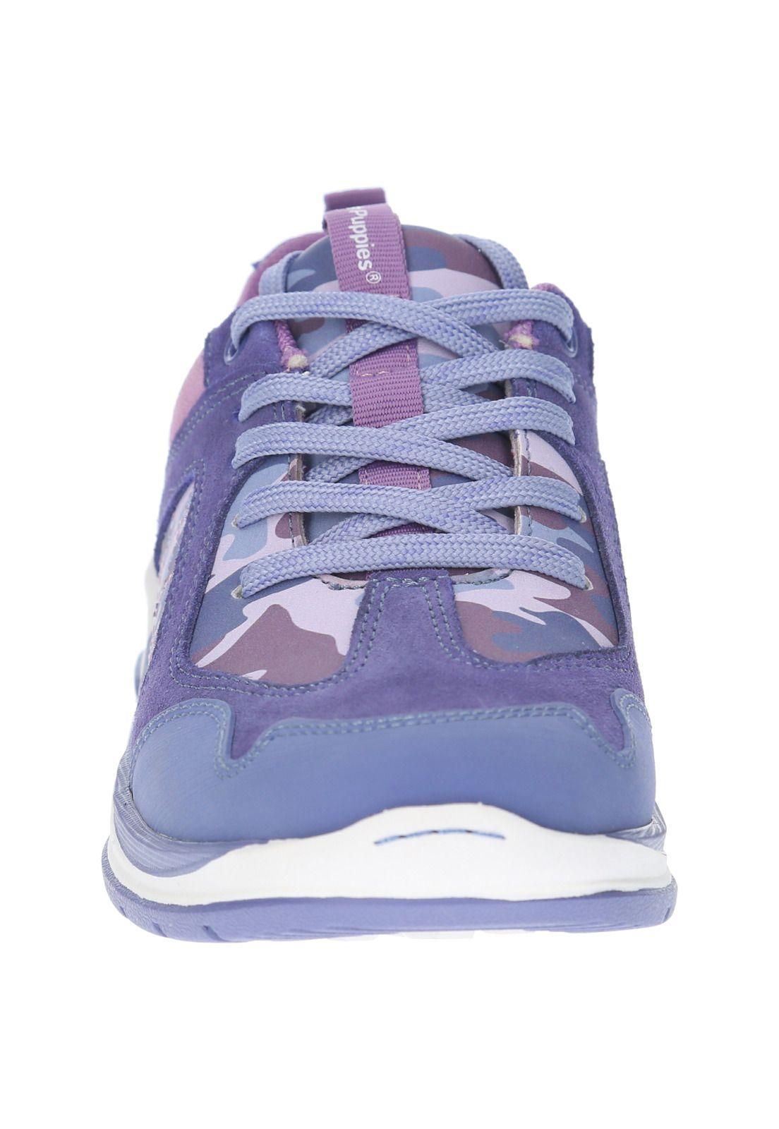 Zapatilla Cuero Bosco (30-35) Morado Niña-3
