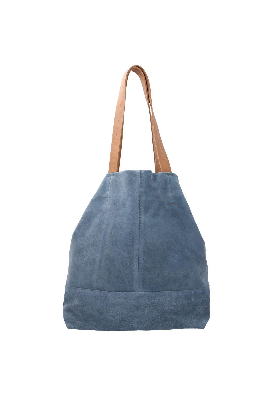 Cartera Cuero Mujer Bianca Bag Azul-2