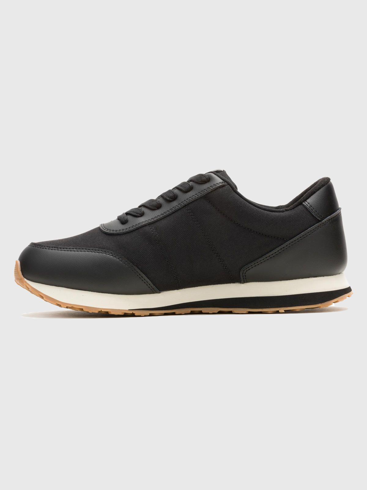 Zapatilla Cuero Hombre Seventy8 Negro-4