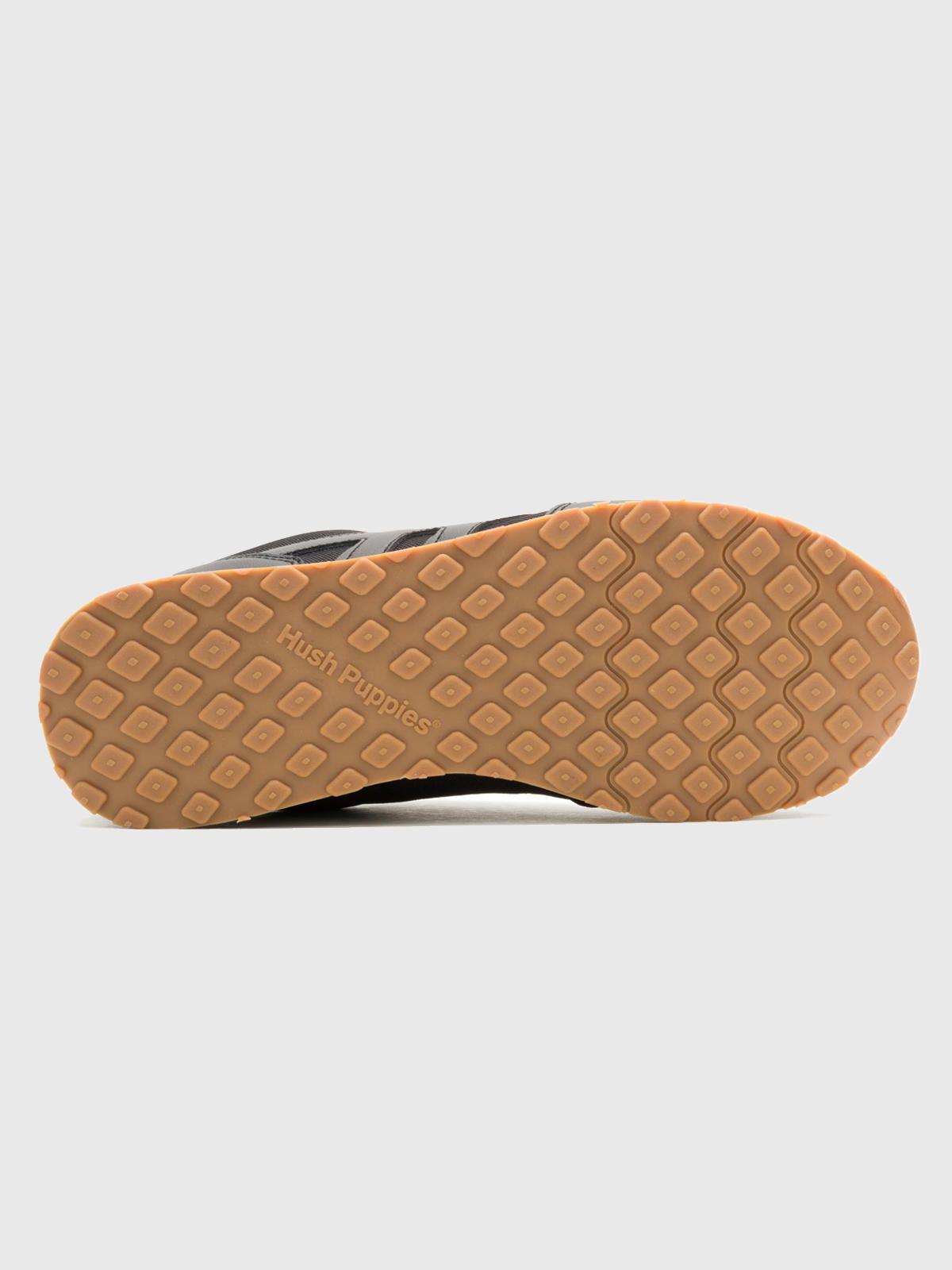Zapatilla Cuero Hombre Seventy8 Negro-6