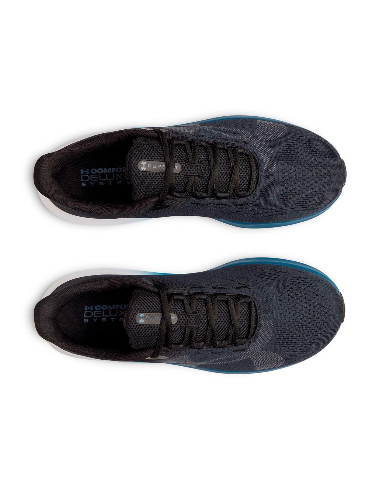 Zapatilla UA Charged Pursuit 4 Big Logo negro-4