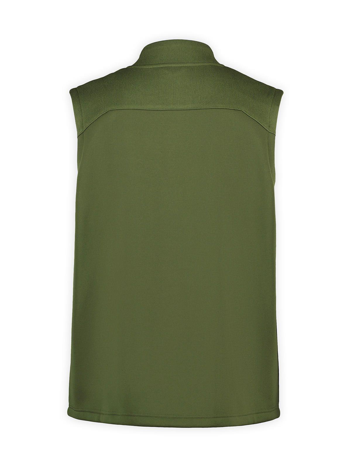 Polar Hombre Spruce Full Zip Vest Verde Musgo-7