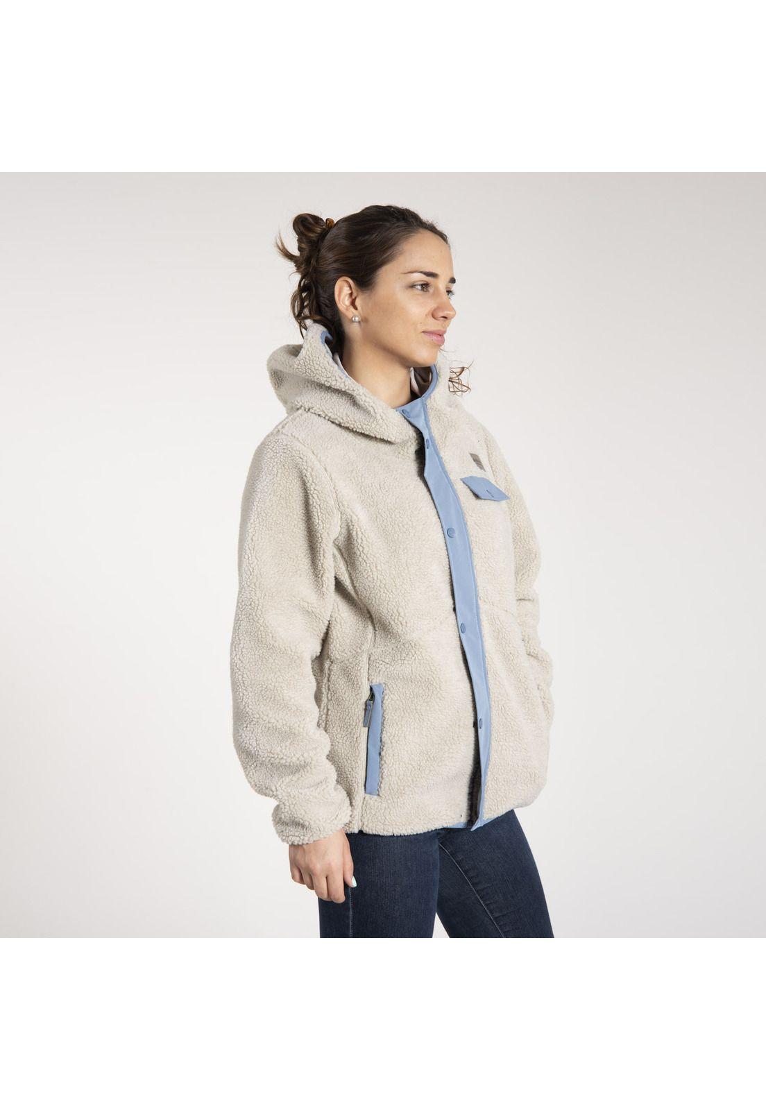 Polar Mujer Havoc Sherpa Crema-1