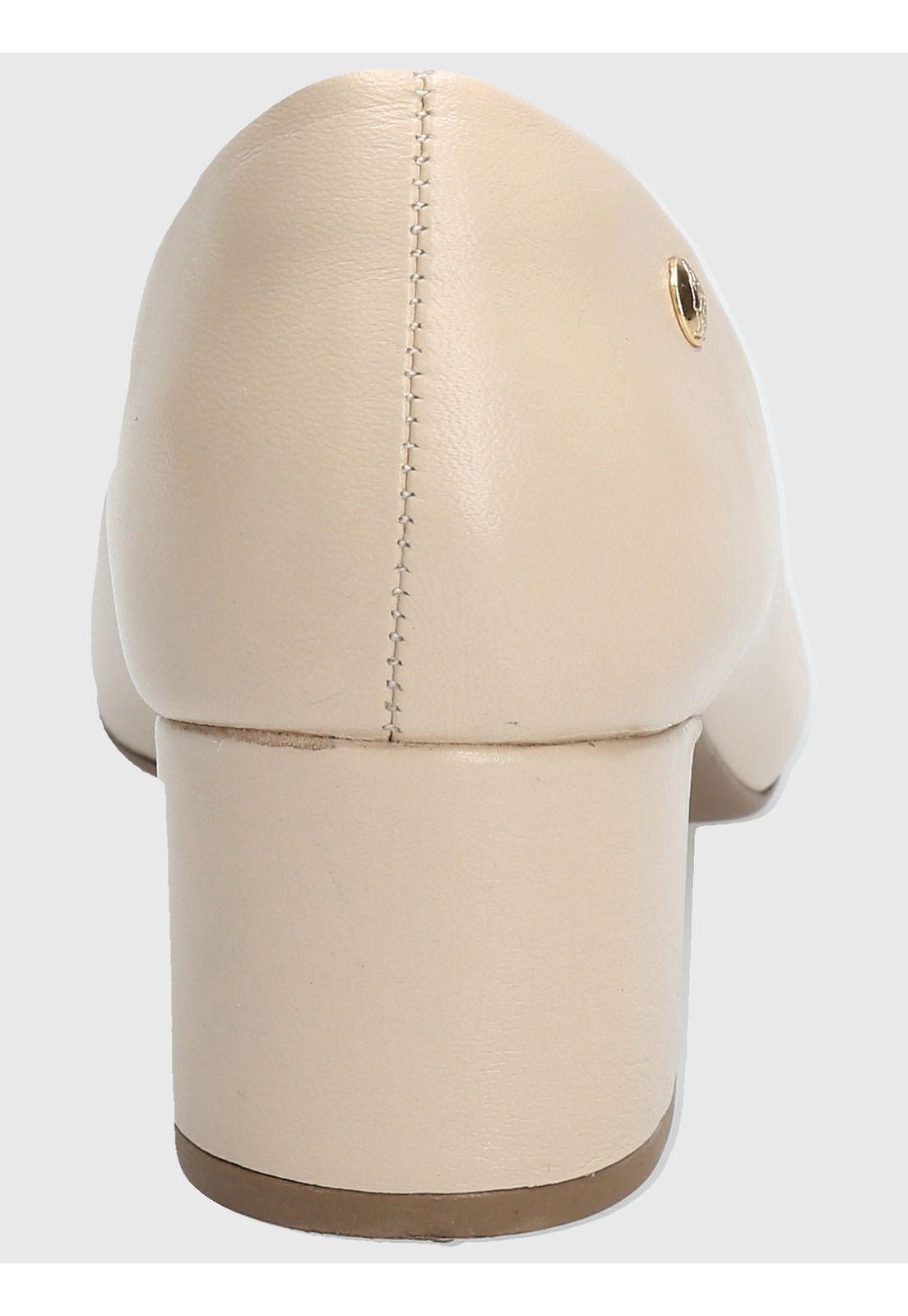 Zapato Cuero Mujer Manson Beige-6