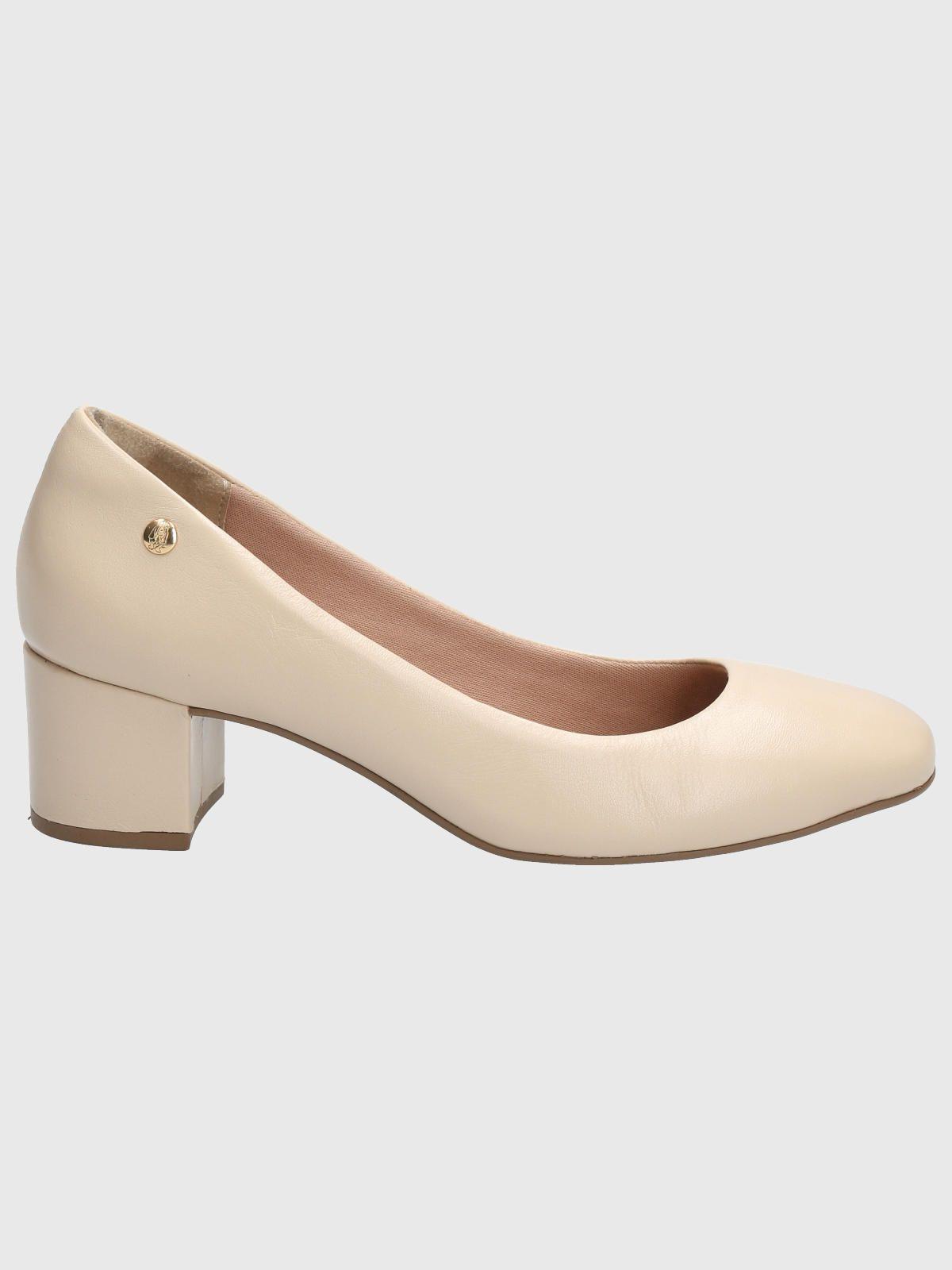 Zapato Cuero Mujer Manson Beige-1