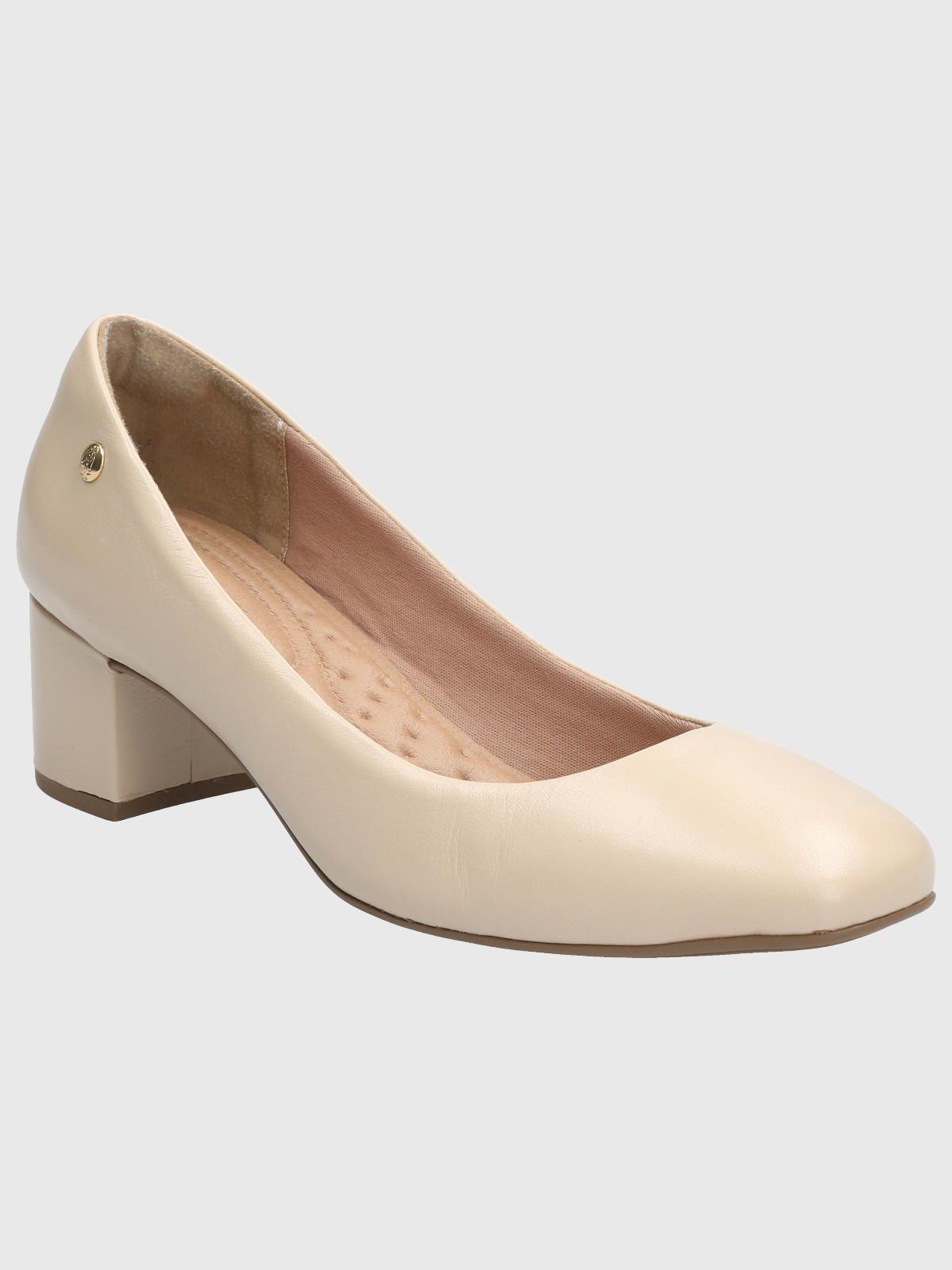 Zapato Cuero Mujer Manson Beige-0