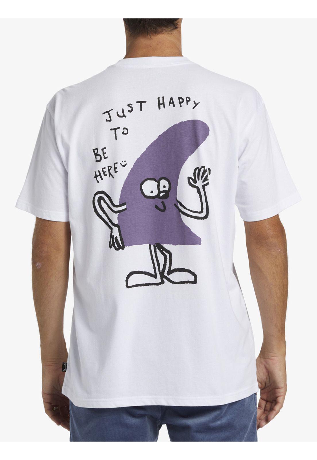 Polera Hombre Funghi Pocket Blanca-4