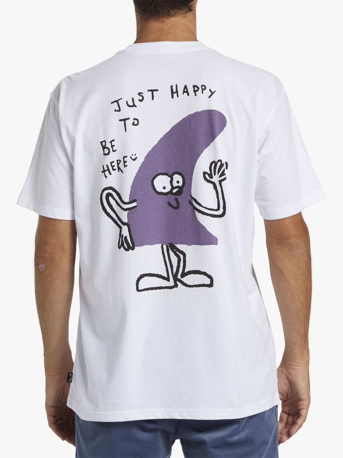 Polera Hombre Funghi Pocket Blanca-4