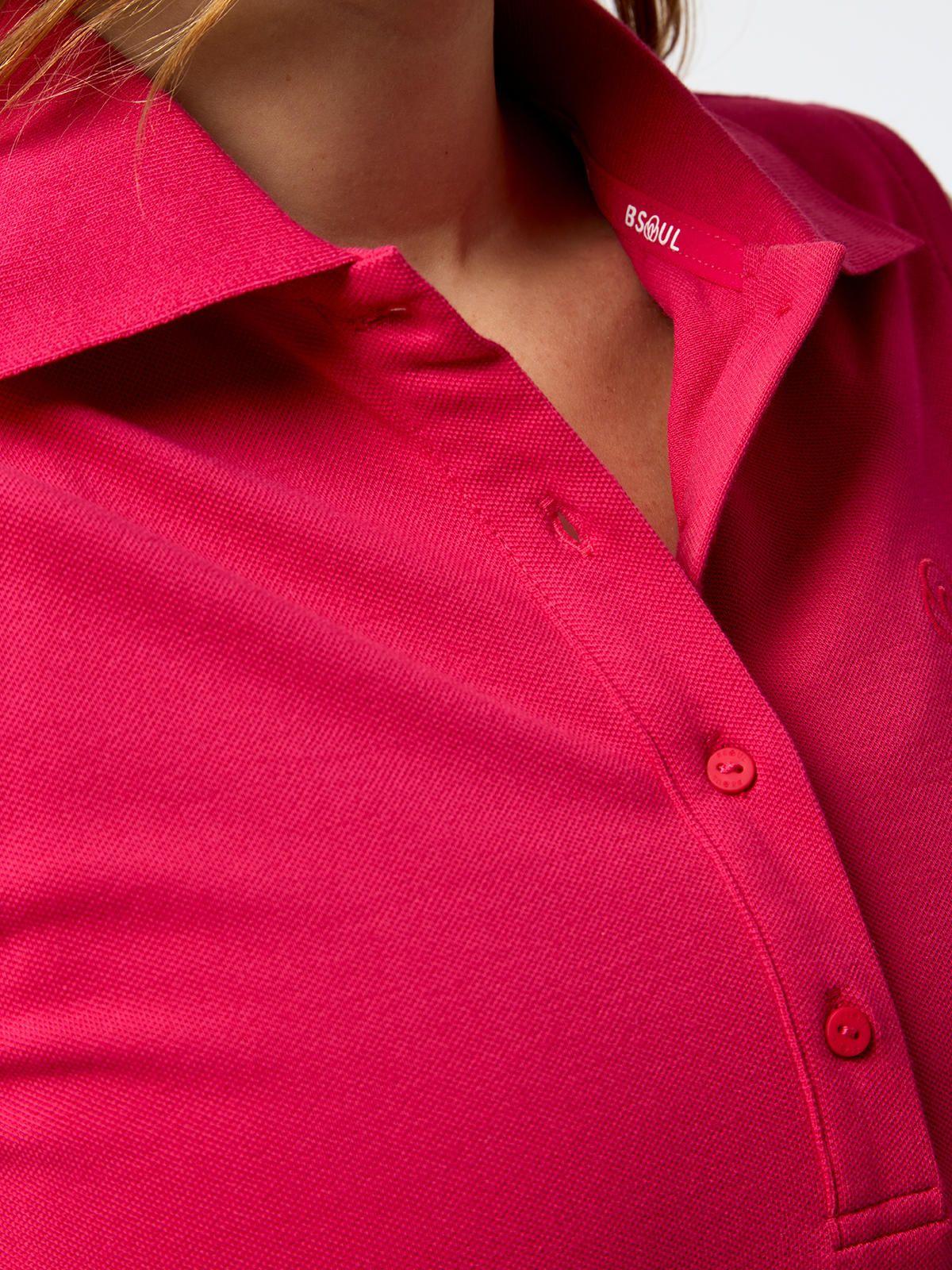 Polera Pique Aloe Fucsia Mujer-3