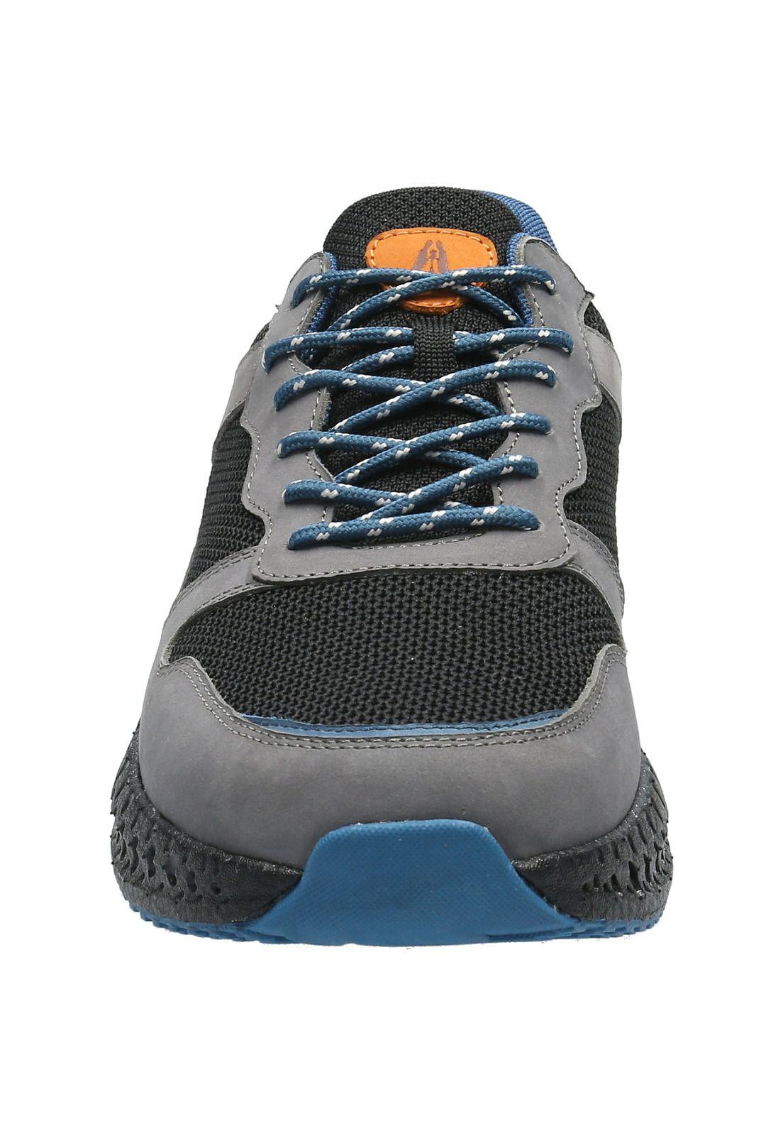 Zapatilla Hombre Spinal Velocity Gris-3