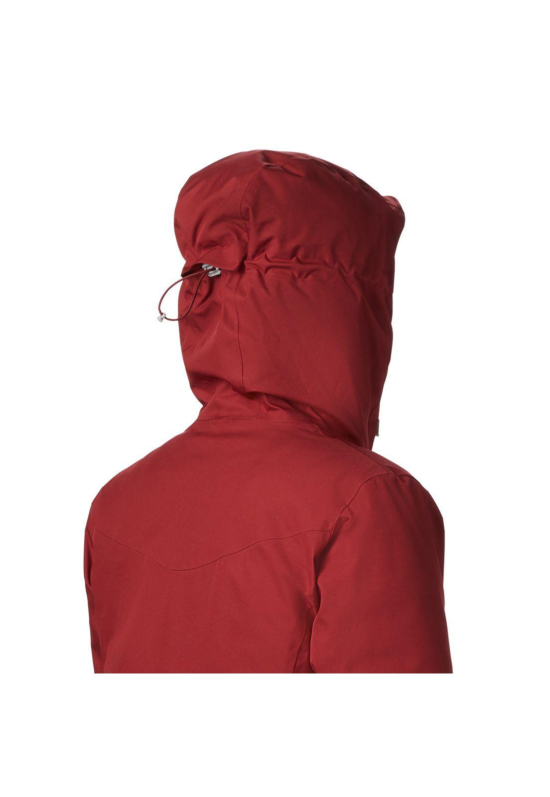 Parka Mujer Windgates Insulated Polyester Burdeo-2