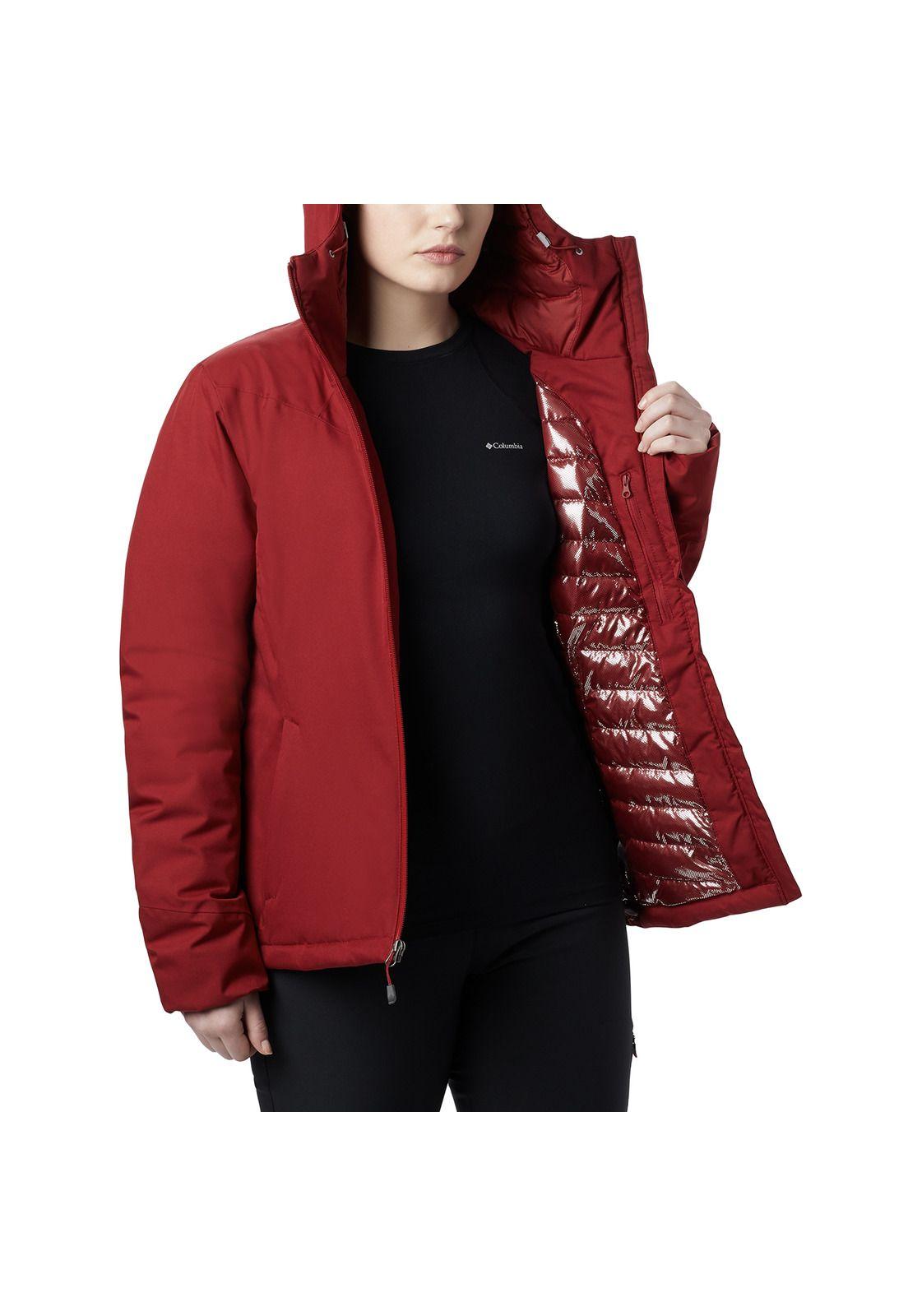 Parka Mujer Windgates Insulated Polyester Burdeo-4