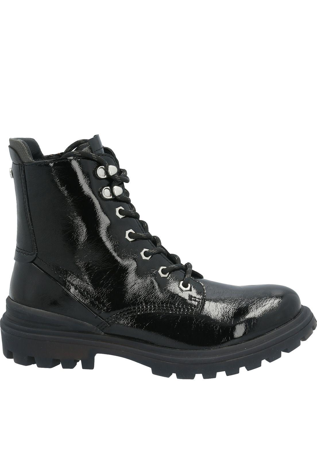 Botin Mujer Fun Negro-1