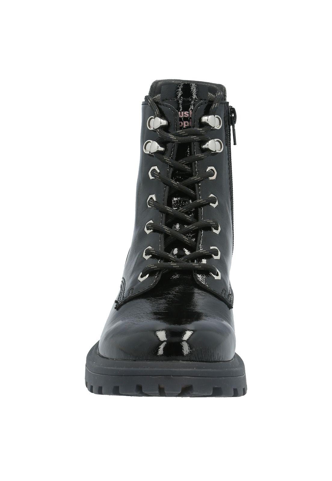 Botin Mujer Fun Negro-2