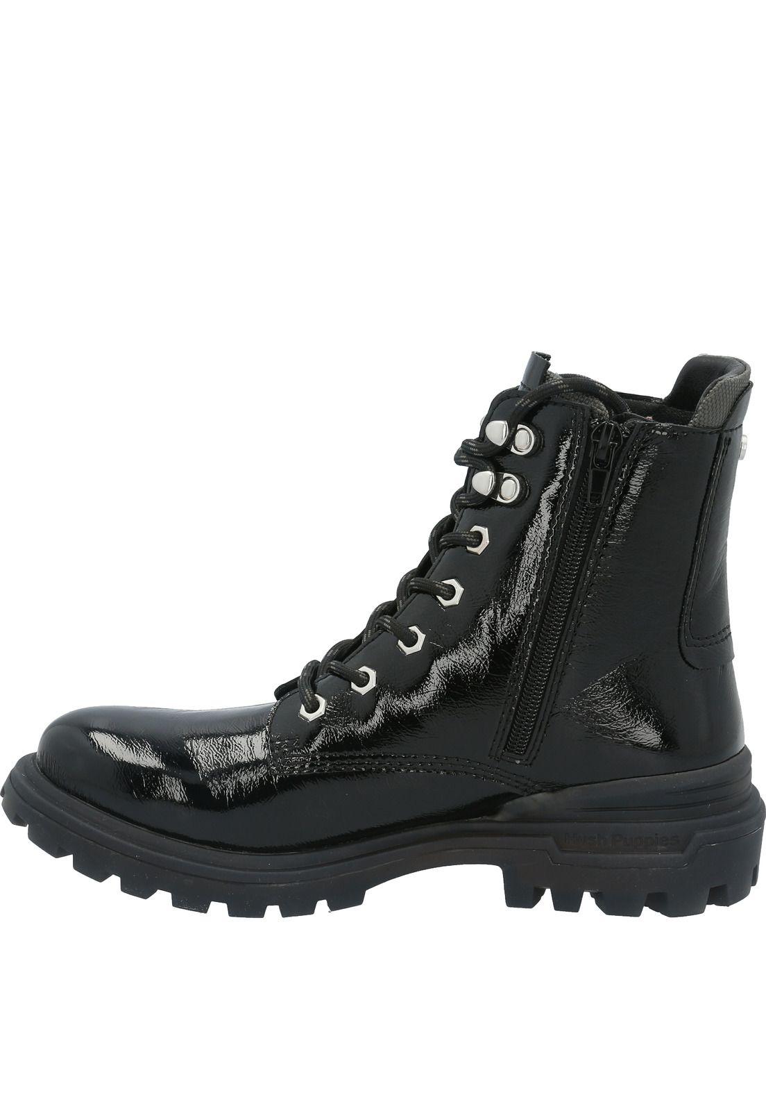 Botin Mujer Fun Negro-4