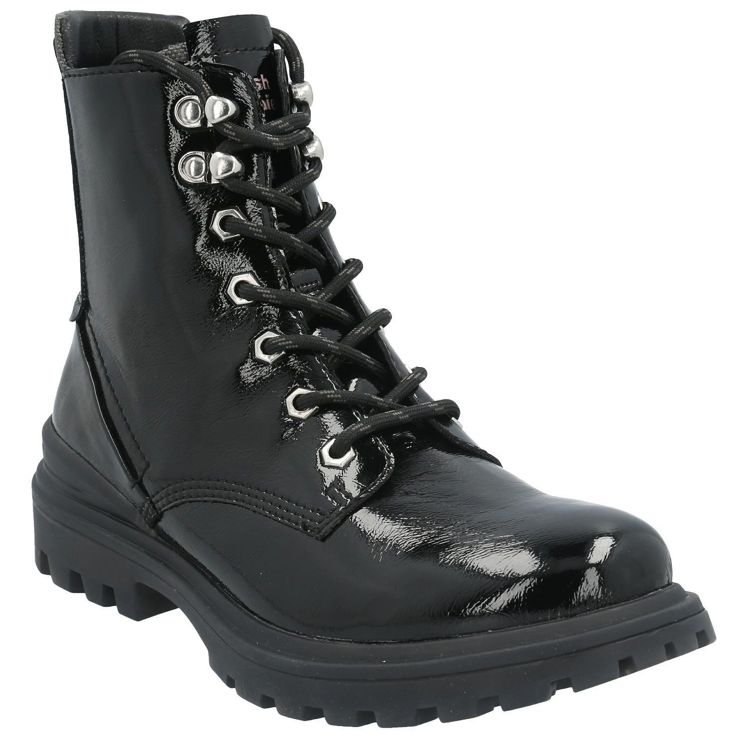 Botin Mujer Fun Negro-0