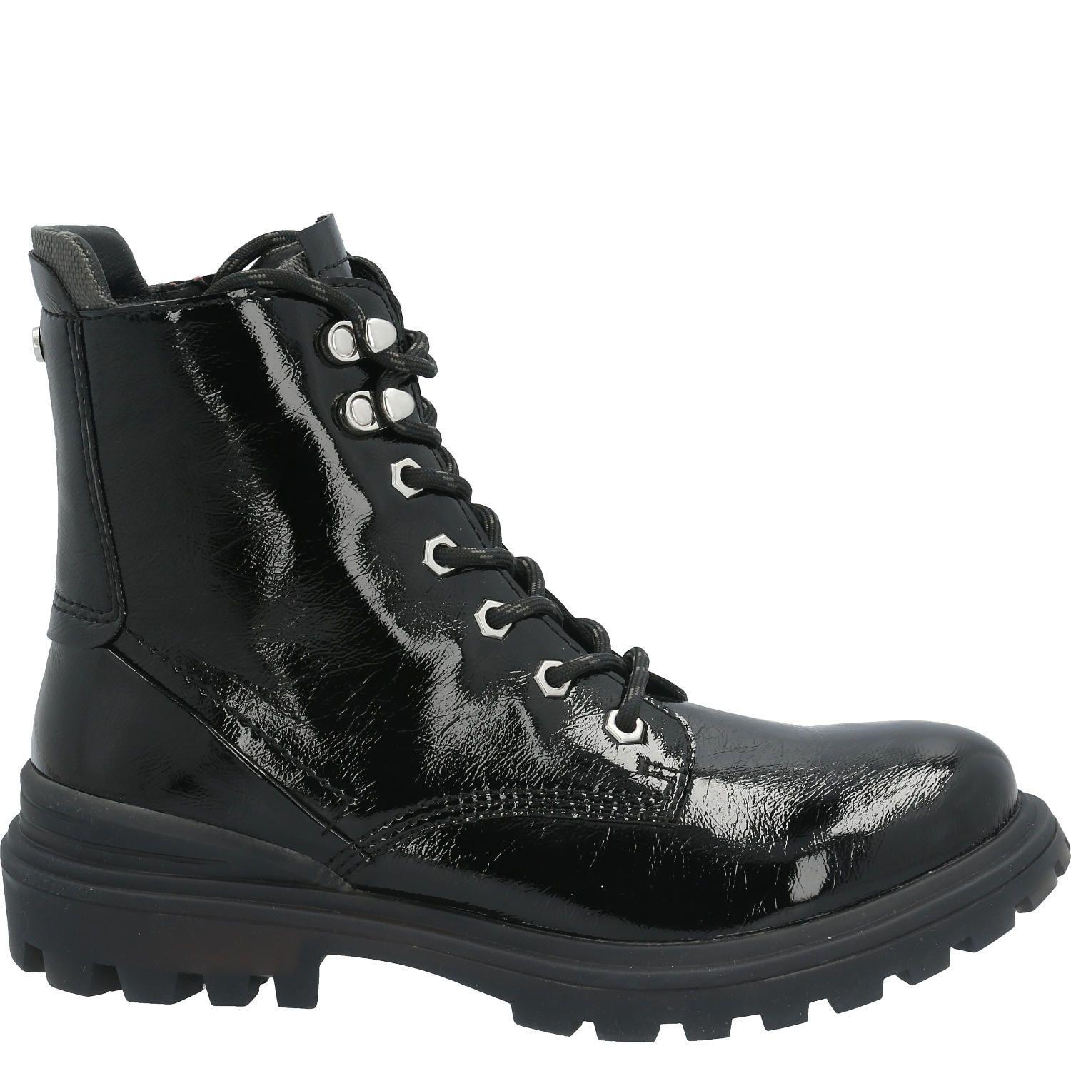 Botin Mujer Fun Negro-1
