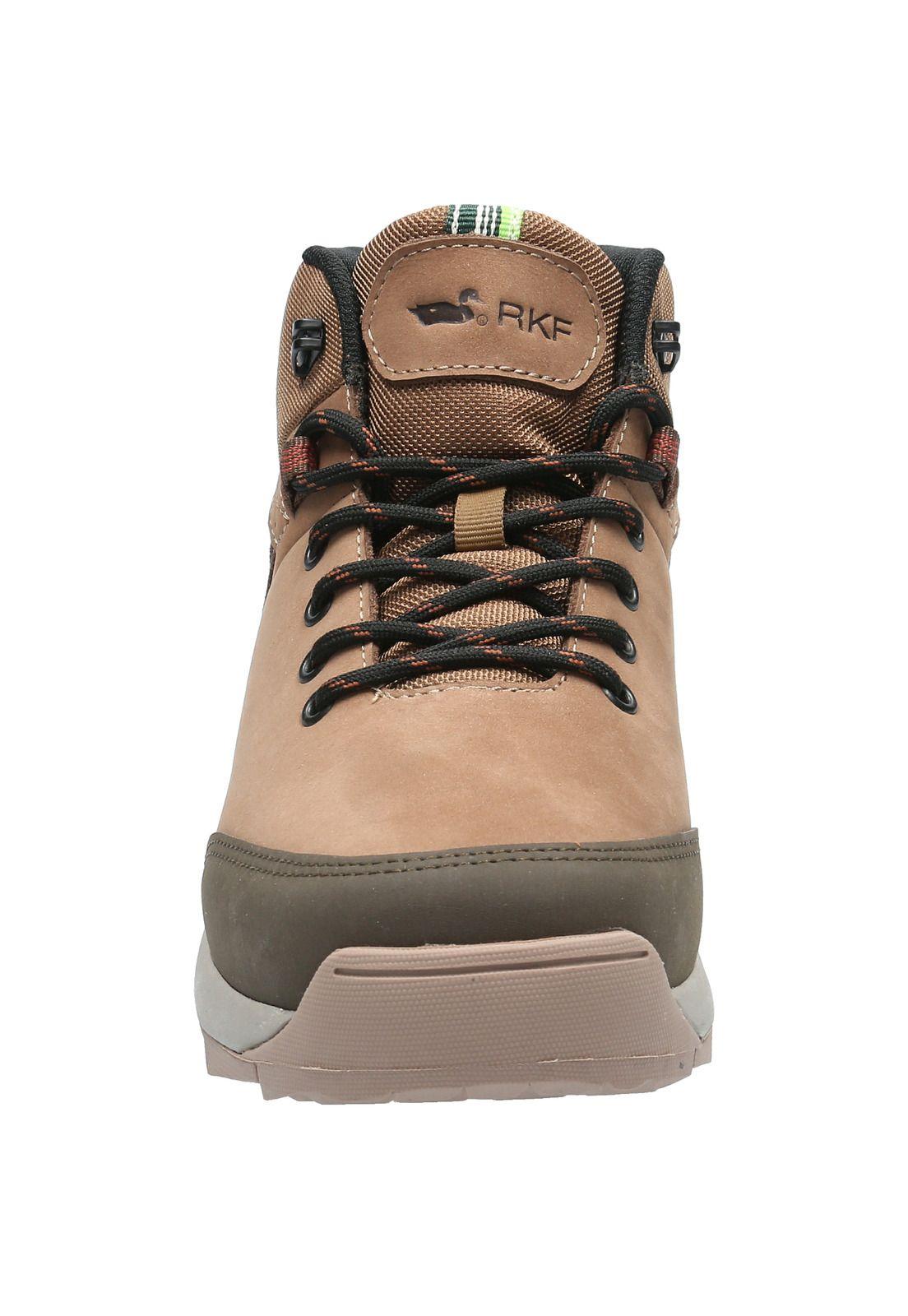 Botín Cuero Hombre Egger Café Claro-3