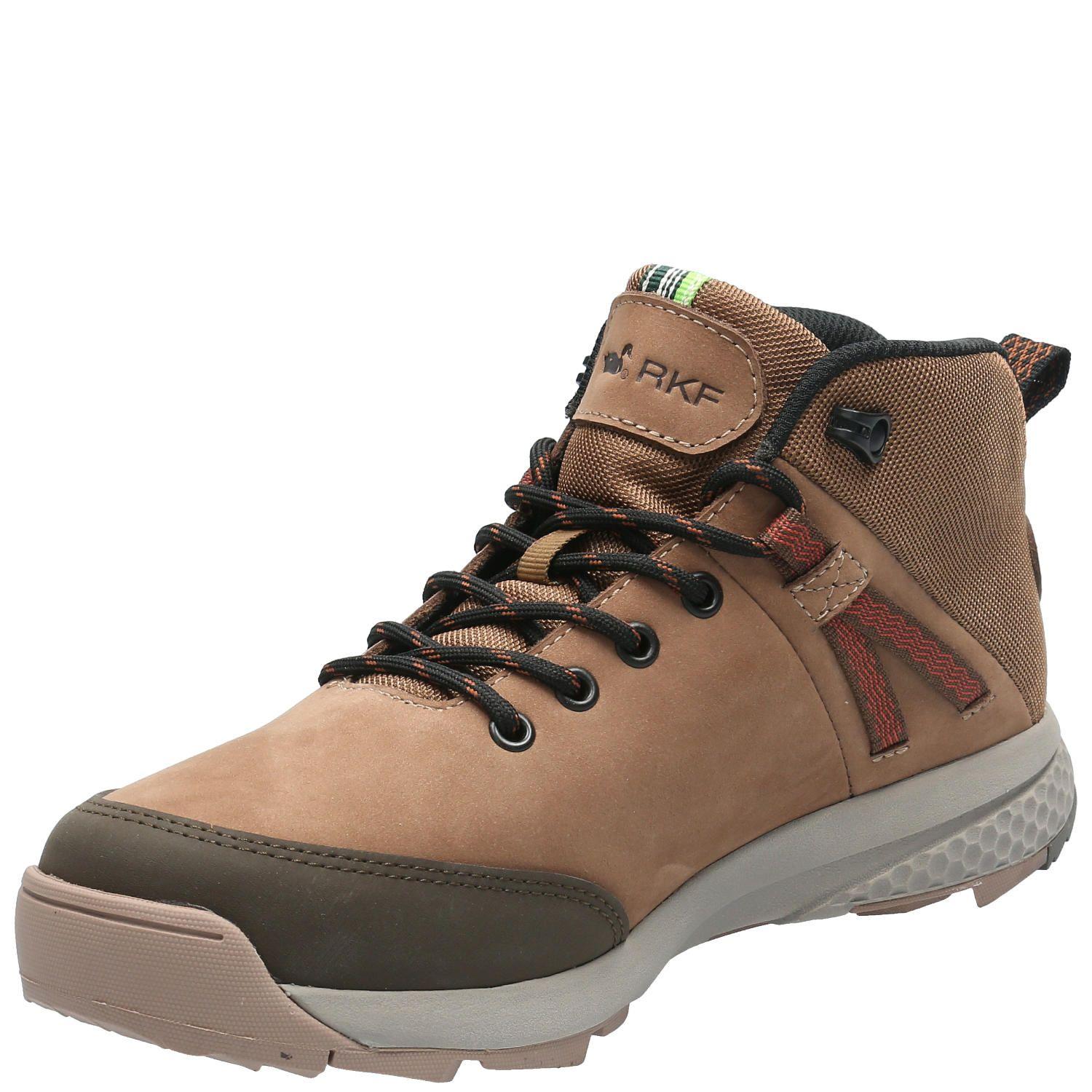 Botín Cuero Hombre Egger Café Claro-4