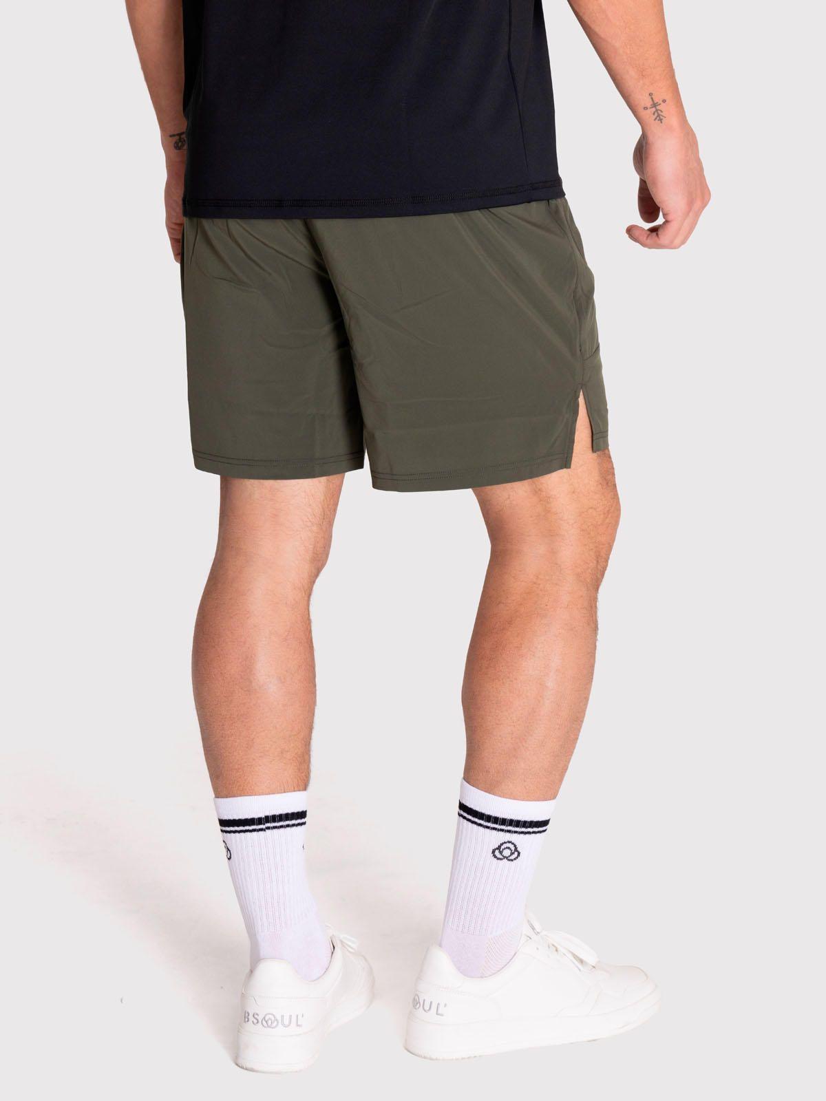 Short deportivo Hombre Performance Verde-1