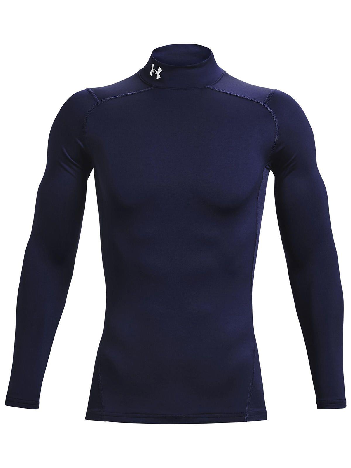 Primera Capa Superior Hombre Coldgear Comp Mock Azul-0