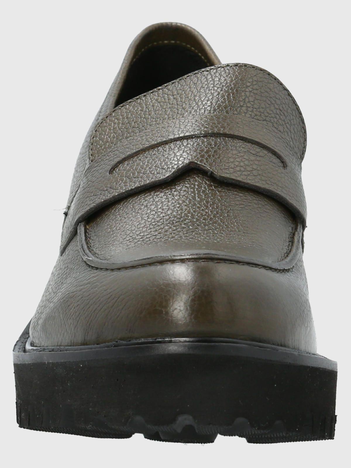 Mocasín Cuero Mujer Sophie Verde-3