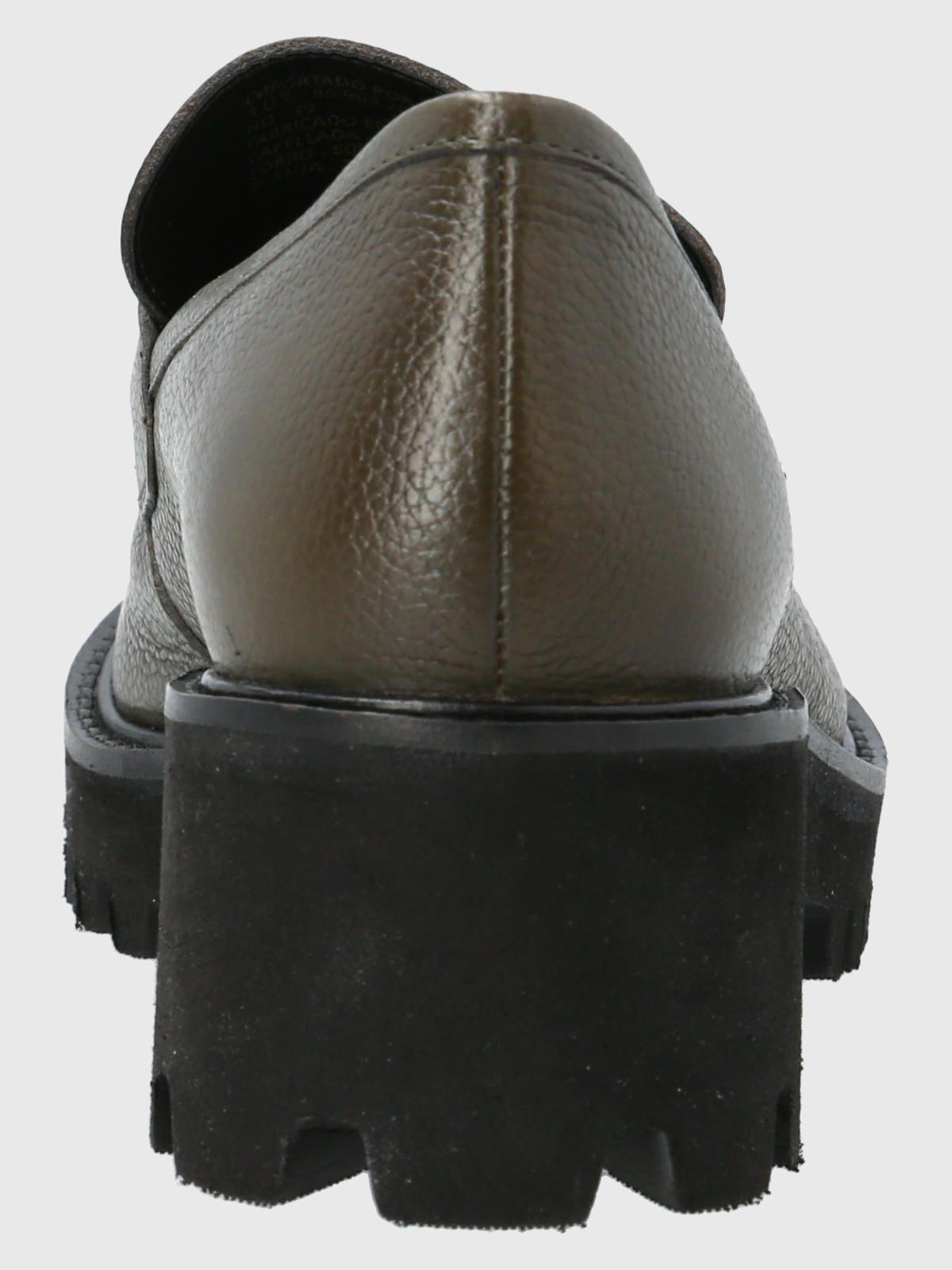 Mocasín Cuero Mujer Sophie Verde-6