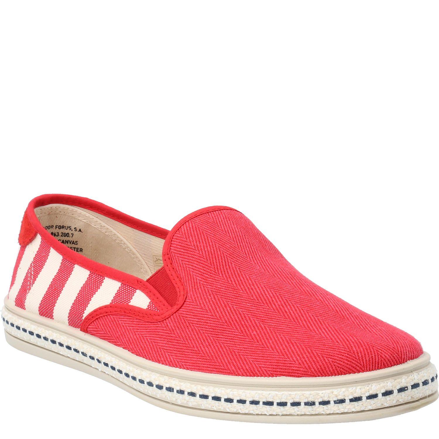 Alpargata Textil Alicante Rojo Hombre-0